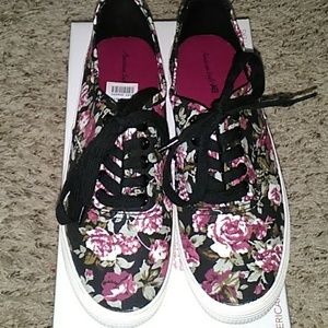 Floral sneakers